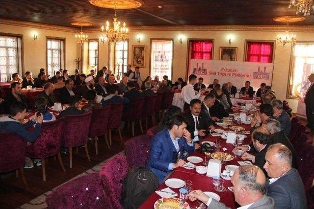 Ala Ve Adaylar Erzurum Sivil Toplum Platformu&rsquo;nu Ziyaret Etti 2