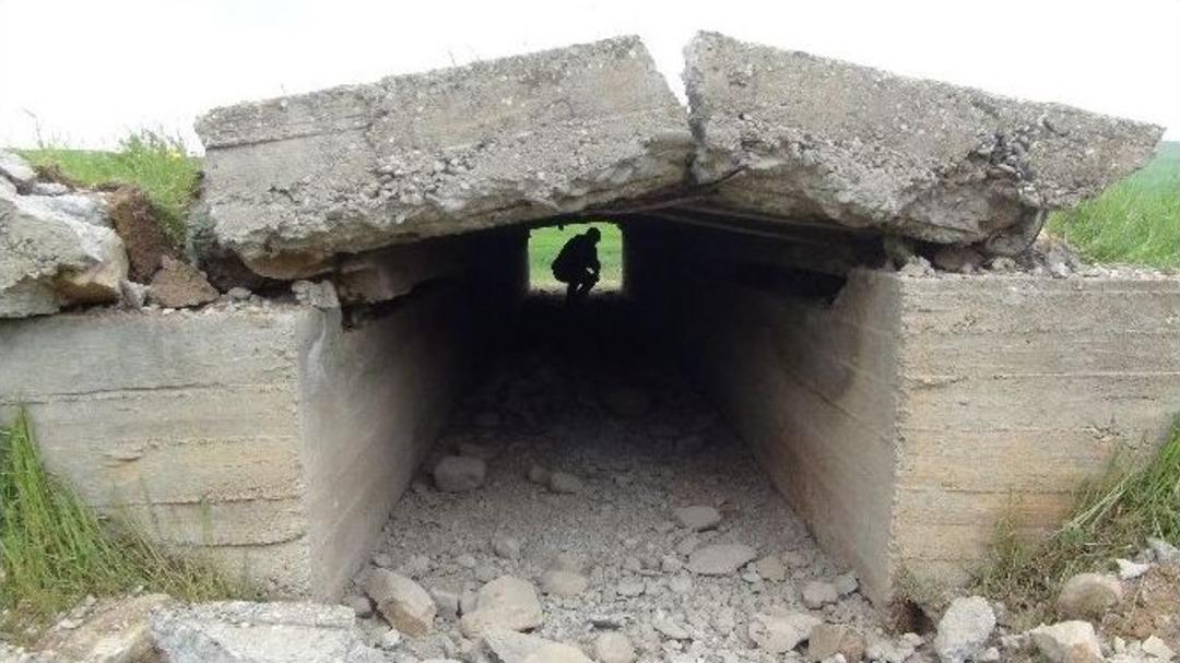 Menfeze Yerleştirilen Bomba Patladı