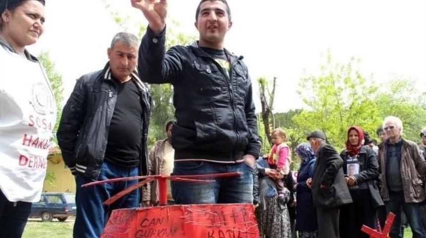 Madenci Aileleri Can G&uuml;rkan İ&ccedil;in Bağış Topladı