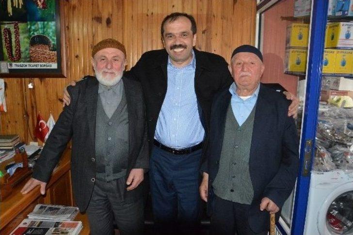 Ak Parti Trabzon Milletvekili Adayları Muhammet Balta Ve Ayse Sula Köseoğlu Pazarcı Esnafı İle Buluştu G3