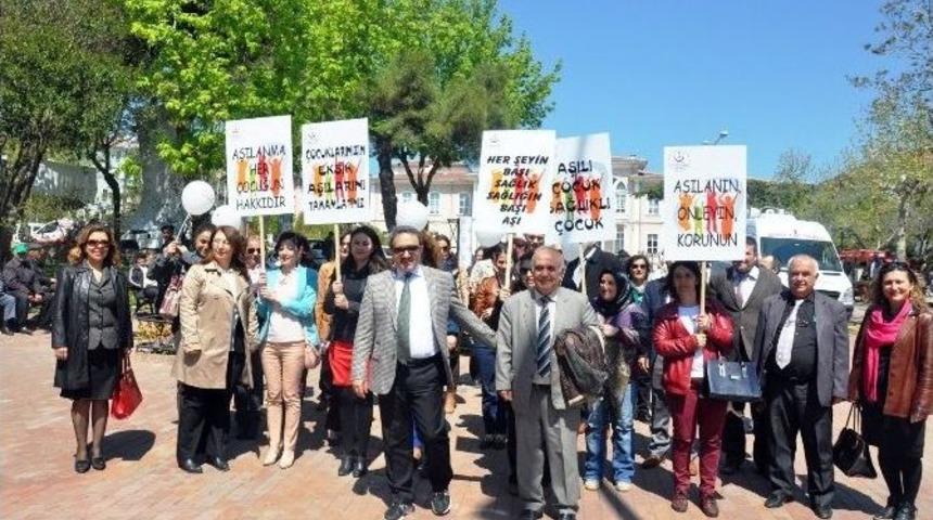 Tekirdağ’da ’10. Avrupa Aşı Haftası’ Etkinliği