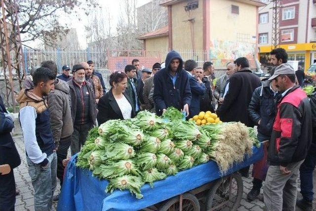 Ağrı Belediyesi’nden Sebze Pazarı Projesi