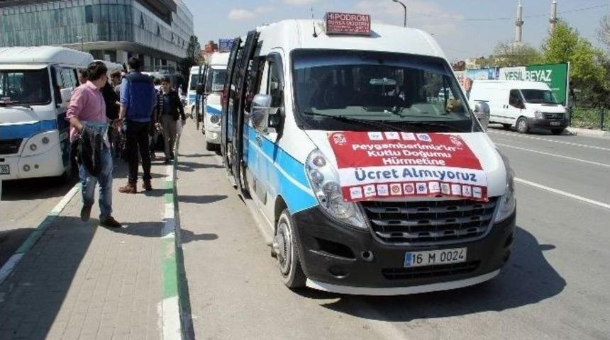 Kutlu Doğum Hatırına 1 G&uuml;n &Uuml;cretsiz Ulaşım