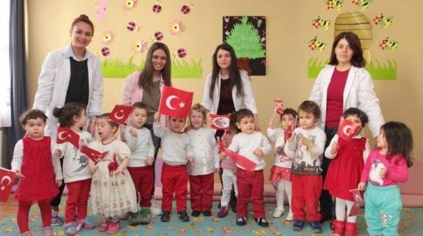 Kartallı Minikler 23 Nisan&rsquo;a Hazırlanıyor