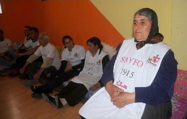 Süryaniler'den 100 Saatlik Açlık Eylemi