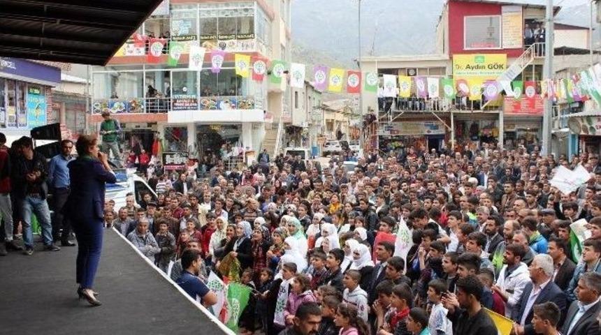 Hdp Sason&rsquo;da Adaylarını Tanıttı