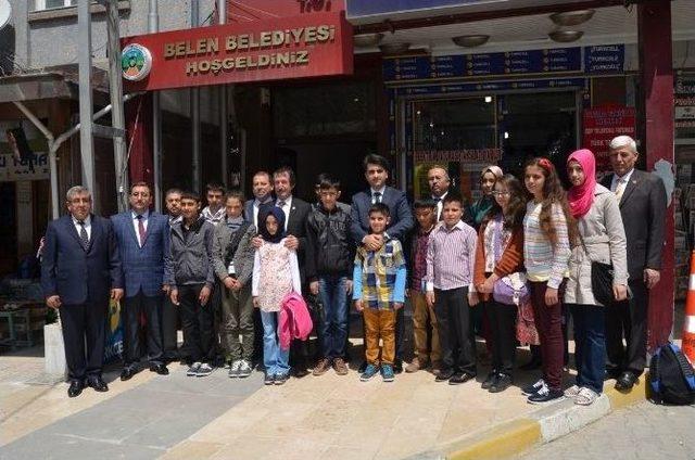 Belen’de Başarılı Öğrenciler İstanbul - Çanakkale Gezisi İle Ödüllendirildiler