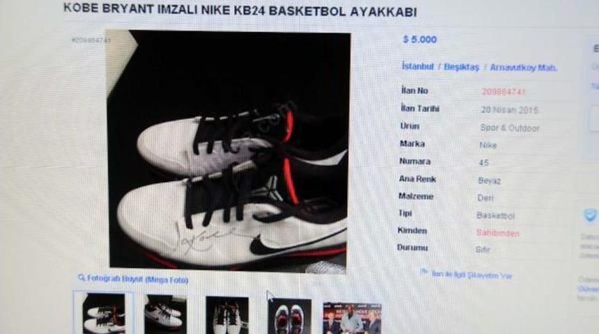 Kobe Bryant&rsquo;In Imzalı Ayakkabısı Satılığa &Ccedil;ıkartıldı