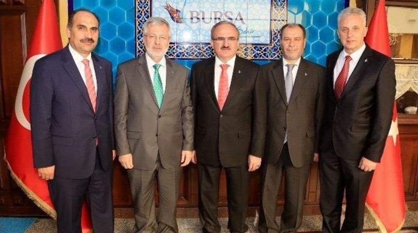 Uludağ &Uuml;niversitesi Rekt&ouml;r&uuml;&rsquo;nden Vali Karaloğlu&rsquo;na Ziyaret