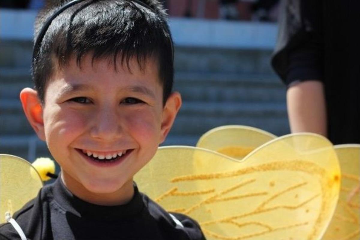 Om&uuml;&rsquo;l&uuml; &Ouml;ğrencilerden Miniklere Bahar Şenliği S&uuml;rprizi