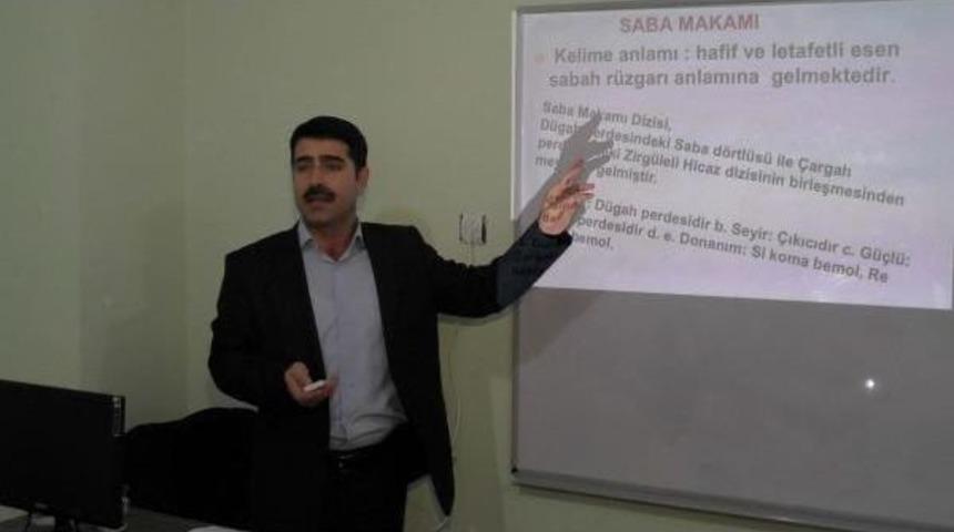 Muş'ta M&uuml;ezzinlere Makam Ve Nota Eğitimi