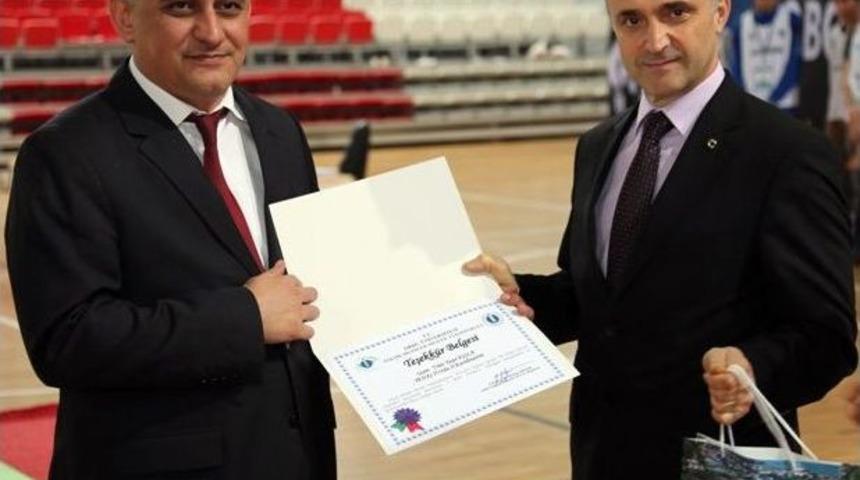 Od&uuml;&rsquo;den Yedaş&rsquo;a Teşekk&uuml;r Belgesi