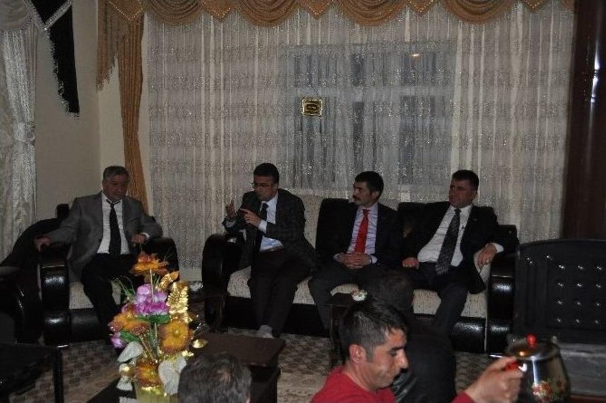 Mhp Adayları K&ouml;ylerde Se&ccedil;menle Buluştu