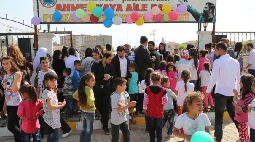Silopi&rsquo;de Aile Parkı A&ccedil;ılışı Yapıldı