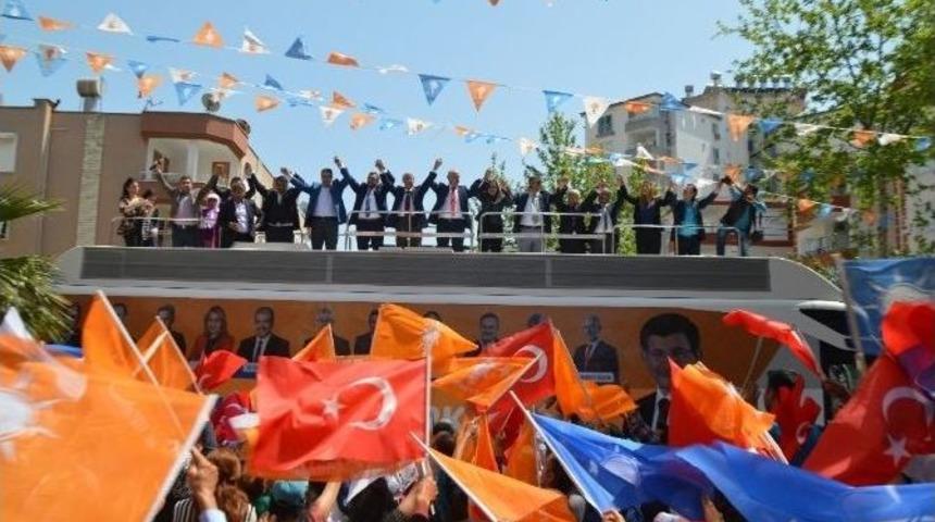 Ak Parti Mersin Milletvekili Adayları İl&ccedil;elerde Tanıtılıyor