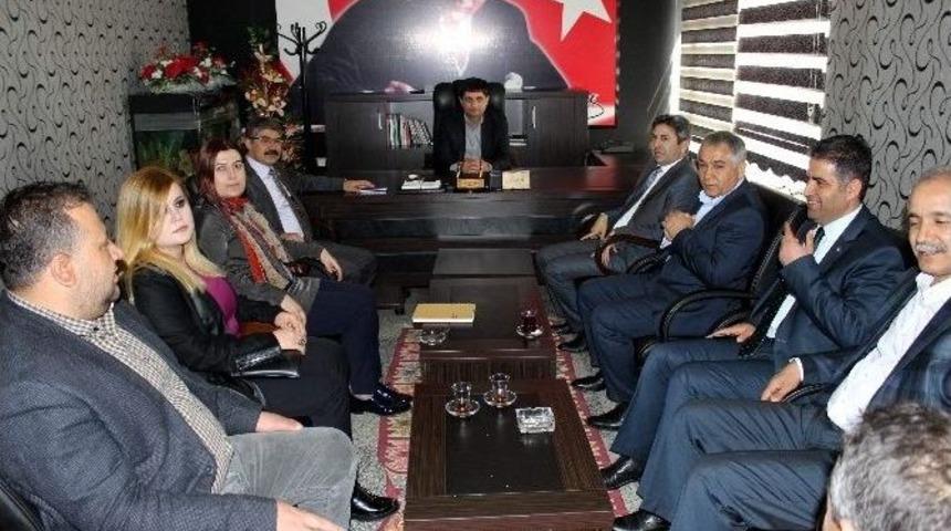 Ak Parti Teşkilatından Ağad&rsquo;a Ziyaret