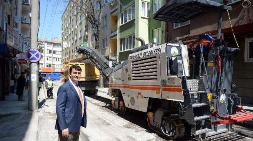 Osmangazi&rsquo;de Yollar Yenileniyor
