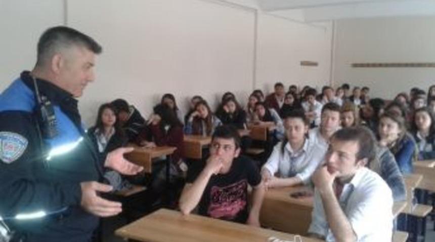 &Ouml;demiş&rsquo;te Polisler Gen&ccedil;lere Mesleğini Anlatıyor