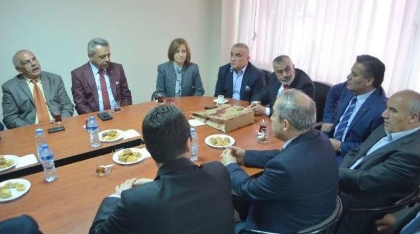 Mhp Aydın Milletvekili Adaylarından S&ouml;ke Esnaf Odalarına Ziyaret