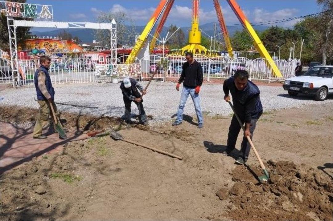 Ak&ccedil;ay Leman Akpınar Parkı Yeniden D&uuml;zenleniyor