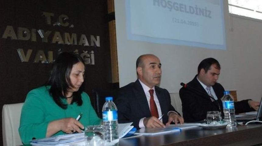 Adıyaman İl Koordinasyon Kurulu Toplantısı Yapıldı