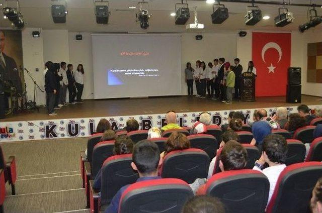 Kula&rsquo;da &Ouml;ğrencilerden Kutlu Doğum Programı 1
