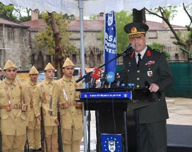 Bursa'da Duygulandıran Temsili Uğurlama