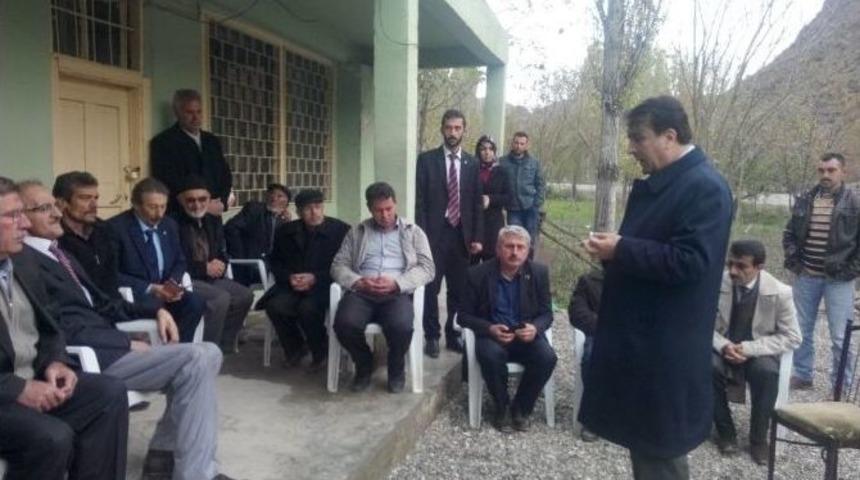 Ak Parti Milletvekili Adayı Aydemir, Olur İl&ccedil;esini Ziyaret Etti