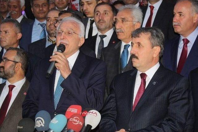 Milli İttifak Liderleri Gaziantep’te