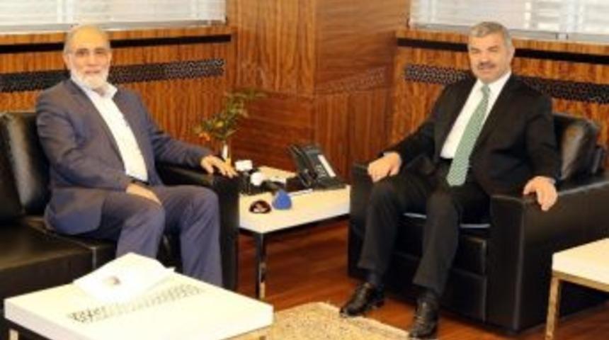 M&uuml;ft&uuml; Maraşlıgil&rsquo;den Veda Ziyareti