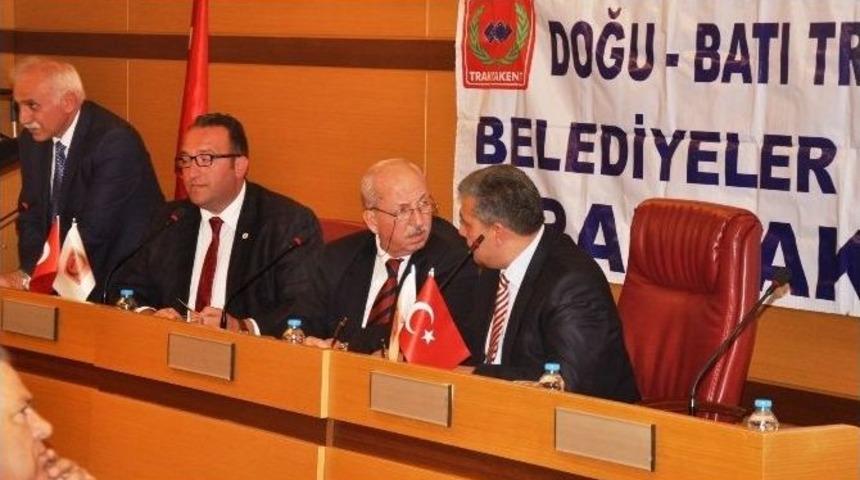 Trakya Belediyeler Birliği Trakyakent 2015 Nisan Ayı Olağan Meclis Toplantısı D&uuml;zenlendi