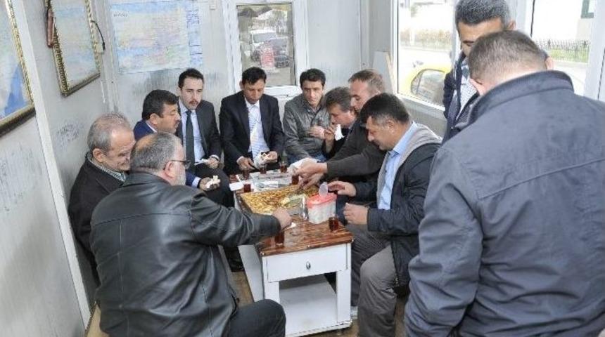 Başkan Karabacaktan Taksici Esnafına M&uuml;jde