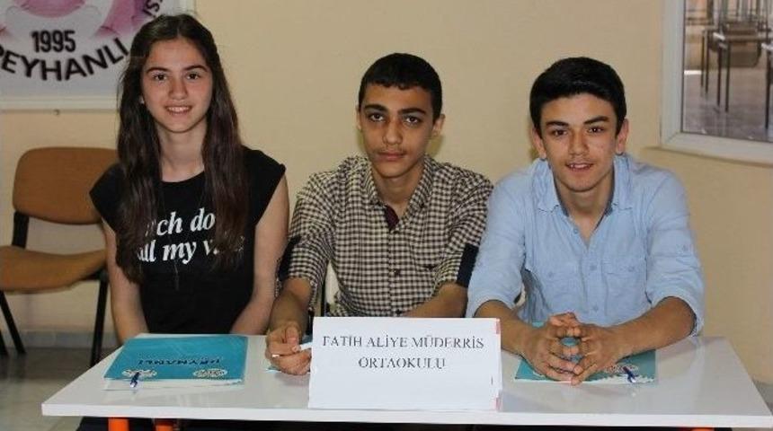 Bilgi Yarışmasında Fatih Aliye M&uuml;derris Ortaokulu Birinci