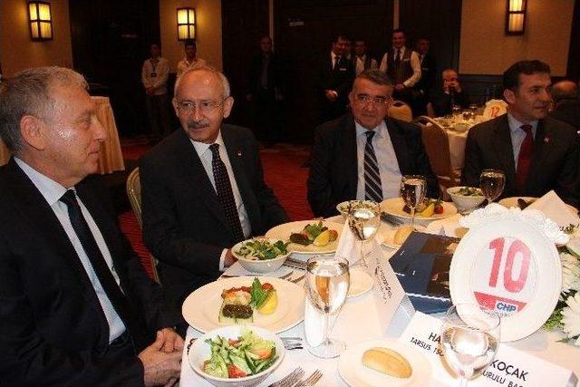 Kılıçdaroğlu Mersin’de İş Dünyası İle Bir Araya Geldi