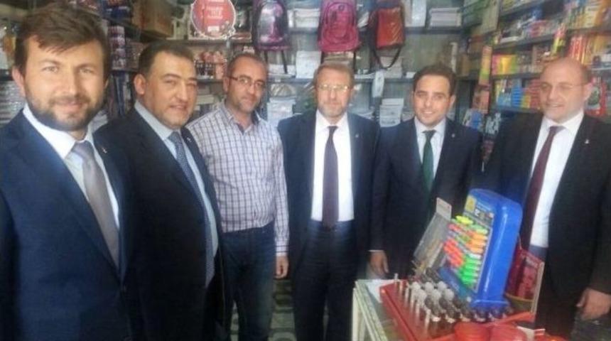 Ak Parti K&uuml;tahya Milletvekili Adayları Pazarlar&rsquo;da