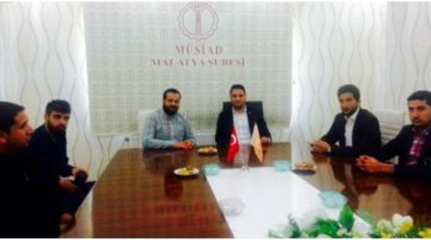 Gen&ccedil; M&uuml;siad Başkanı Barış Yılmaz, Sp İl Gen&ccedil;lik Kolları&rsquo;nı Ziyaret Etti