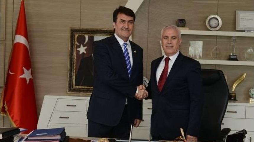 D&uuml;ndar&rsquo;dan Başkan Bozbey&rsquo;e &lsquo;hayırlı Olsun&rsquo; Ziyareti