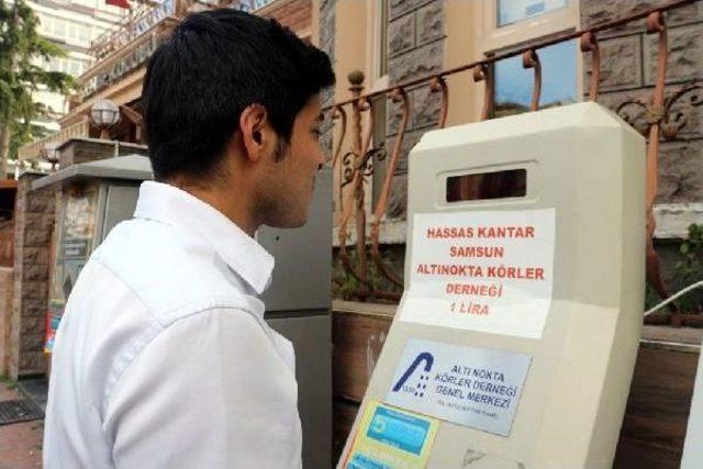 Hassas Kantarın Kumbarası Körler Derneğini Panikletti