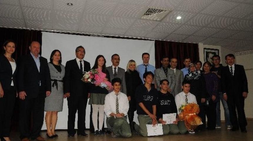 Marmaris&rsquo;te Gen&ccedil; Bilim Adamlarına &Ouml;d&uuml;l