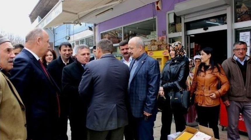 Metin &Ccedil;elik Azdavay&rsquo;ı Ziyaret Etti