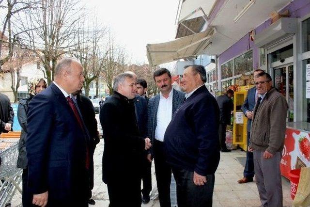 Metin &Ccedil;elik Azdavay&rsquo;ı Ziyaret Etti 1