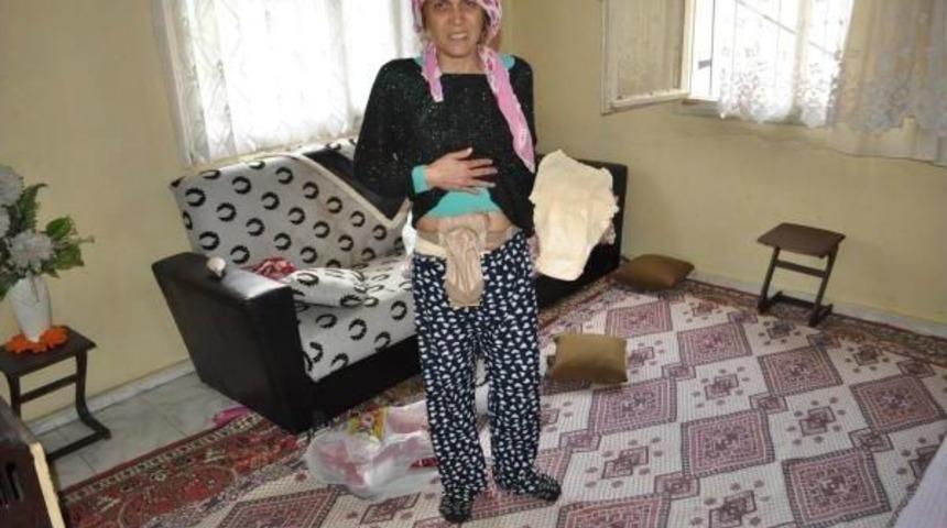 G&ouml;z&uuml;yaşlı Kadın Yardım Bekliyor