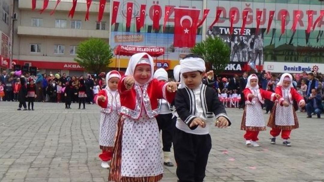 Iğdır&rsquo;da 23 Nisan Coşkusu