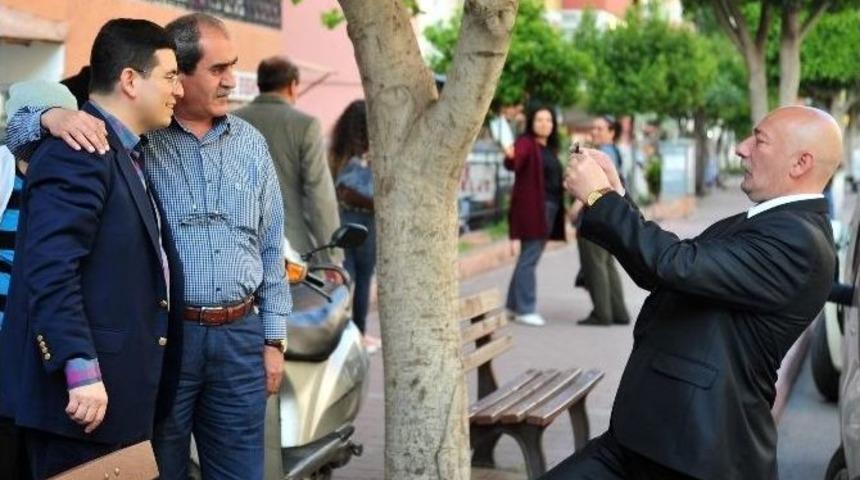 Başkan Tütüncü Özgürlük Mahallesi’ni Ziyaret Etti
