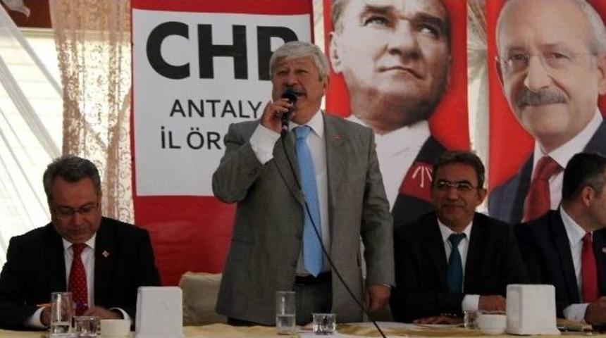 Chp Antalya Milletvekili Adayları Tanıtım Toplantısı