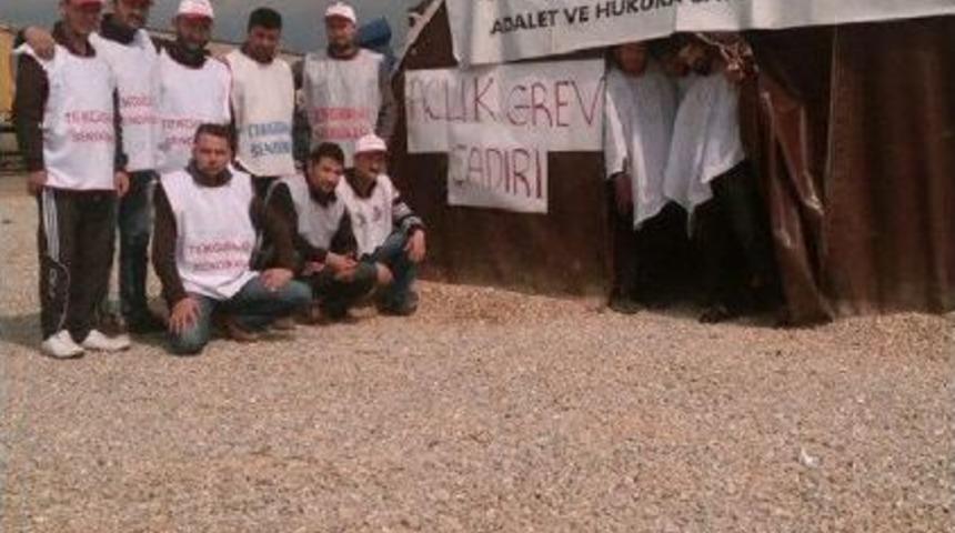 Karacabey Nestle&rsquo;De Iş&ccedil;ilerin A&ccedil;lık Grevine Destek