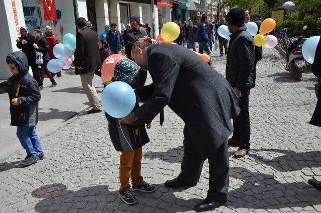 Saadet Partisi Kadın Gençlik Kollarının 23 Nisan Kutlaması