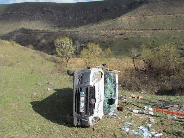 Çarptığı Şahsı Hastaneye Götürürken Kaza Yaptı: 1 Ölü