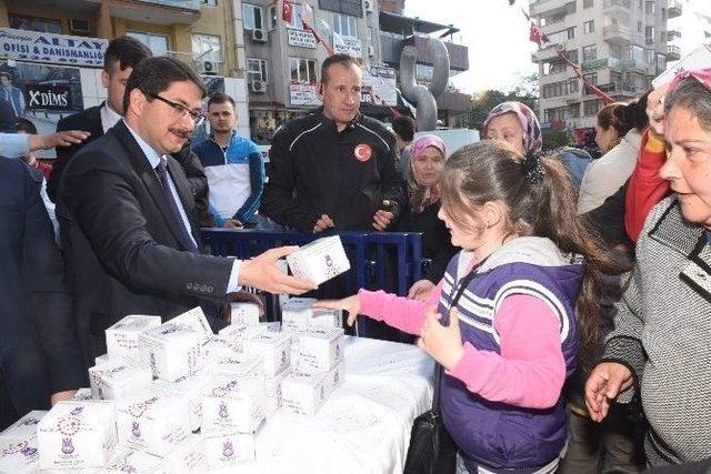 Kandil Simitleri Başkan Çelik’ten