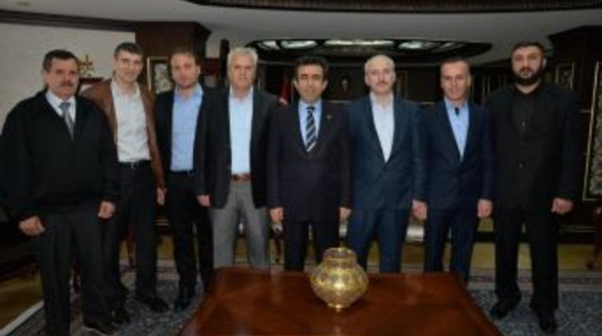 Kocaeli Profesyonel Halı Yıkamacılar Derneği&rsquo;nden Vali G&uuml;zeloğlu&rsquo;na Ziyaret